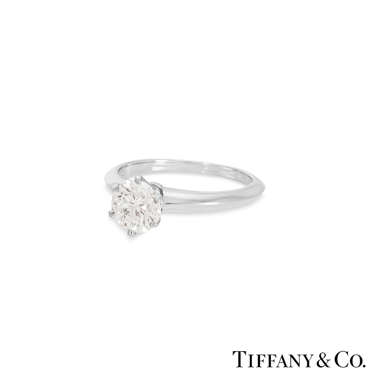 Tiffany & Co. Diamond Setting Ring 1.14ct H/VVS1